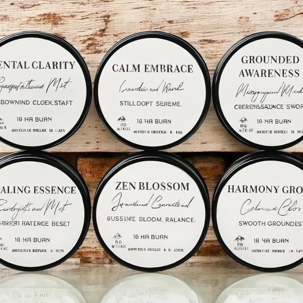 PH Design Organics Aromatherapy Candles Set, Scented Candles, Home Decor,‎ Gift